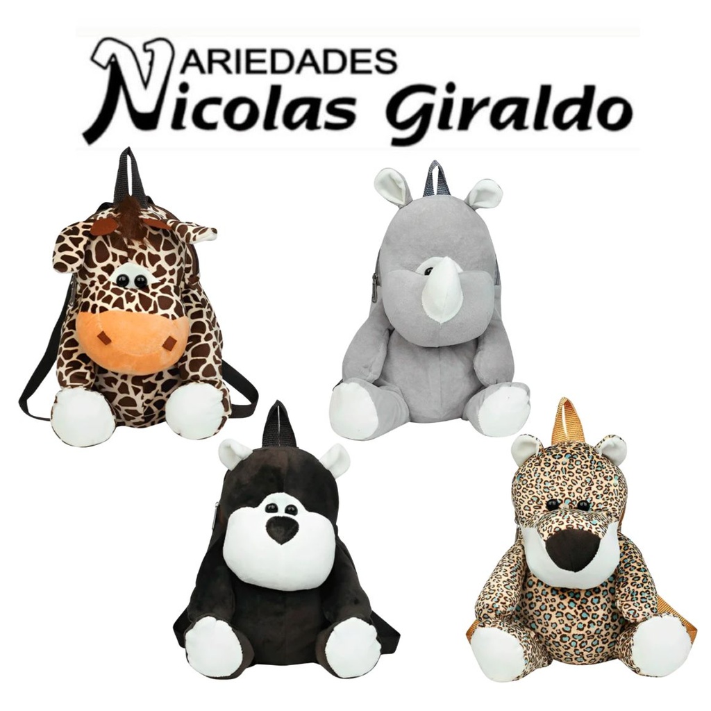 Morral peluche surtido 