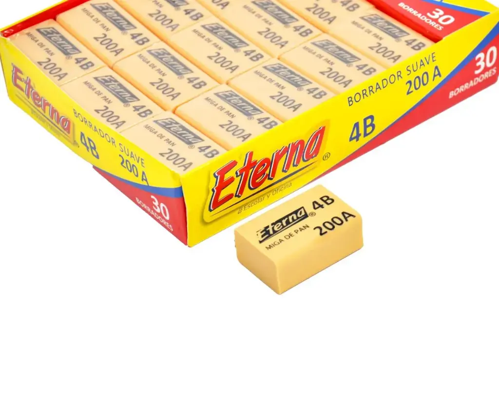 Borrador miga de pan beige x30 eterna