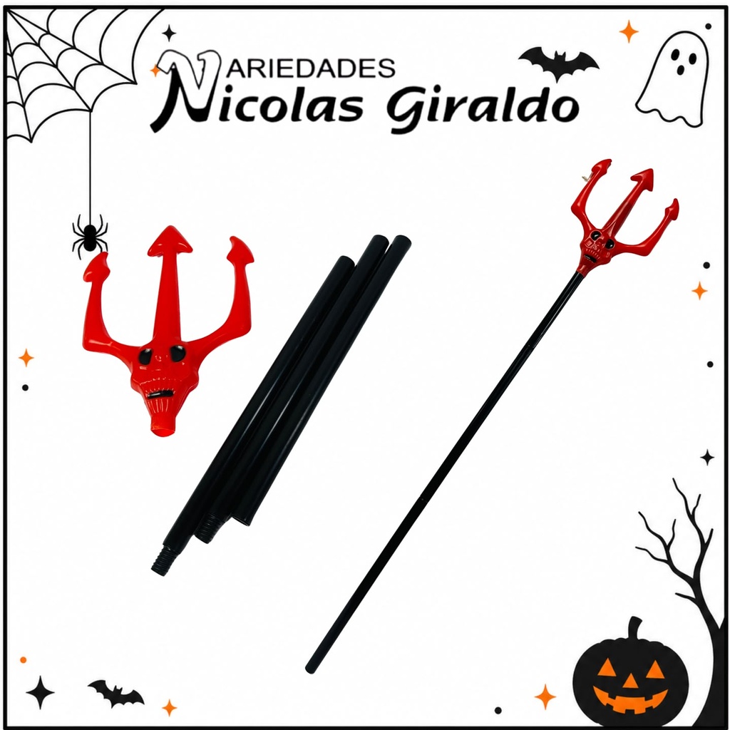 [25WJ-205] Tridente Halloween  