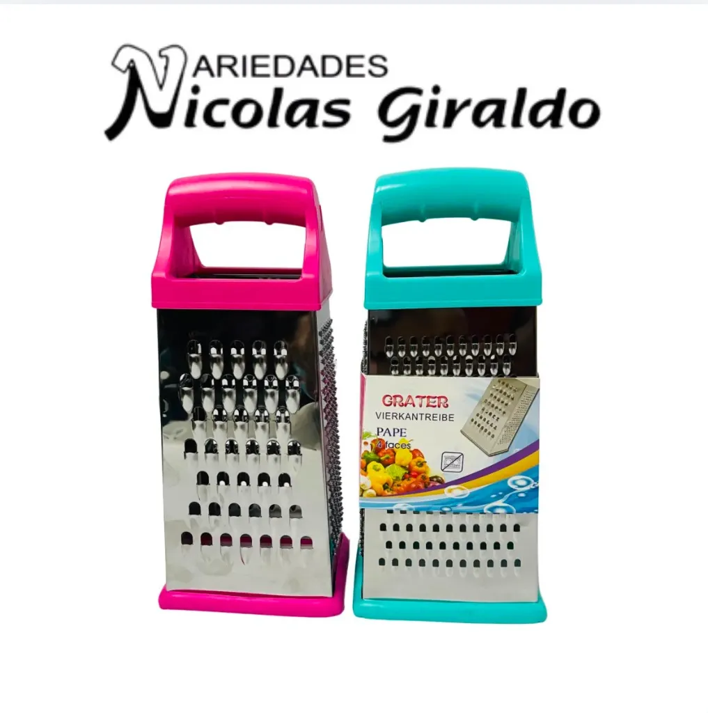 Rallador 4 caras metal fino 20CM 