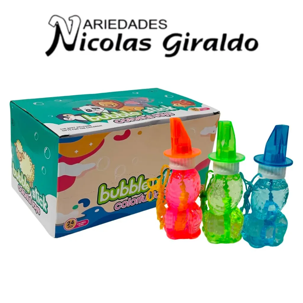 Burbujero pito caja x24  