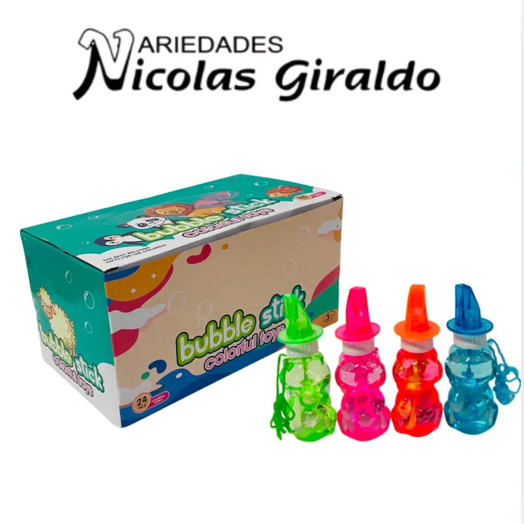 Burbujero pito caja x24   