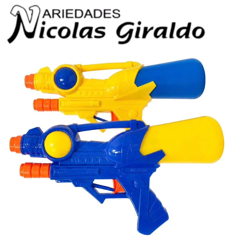 Juego lanza agua mediana color 