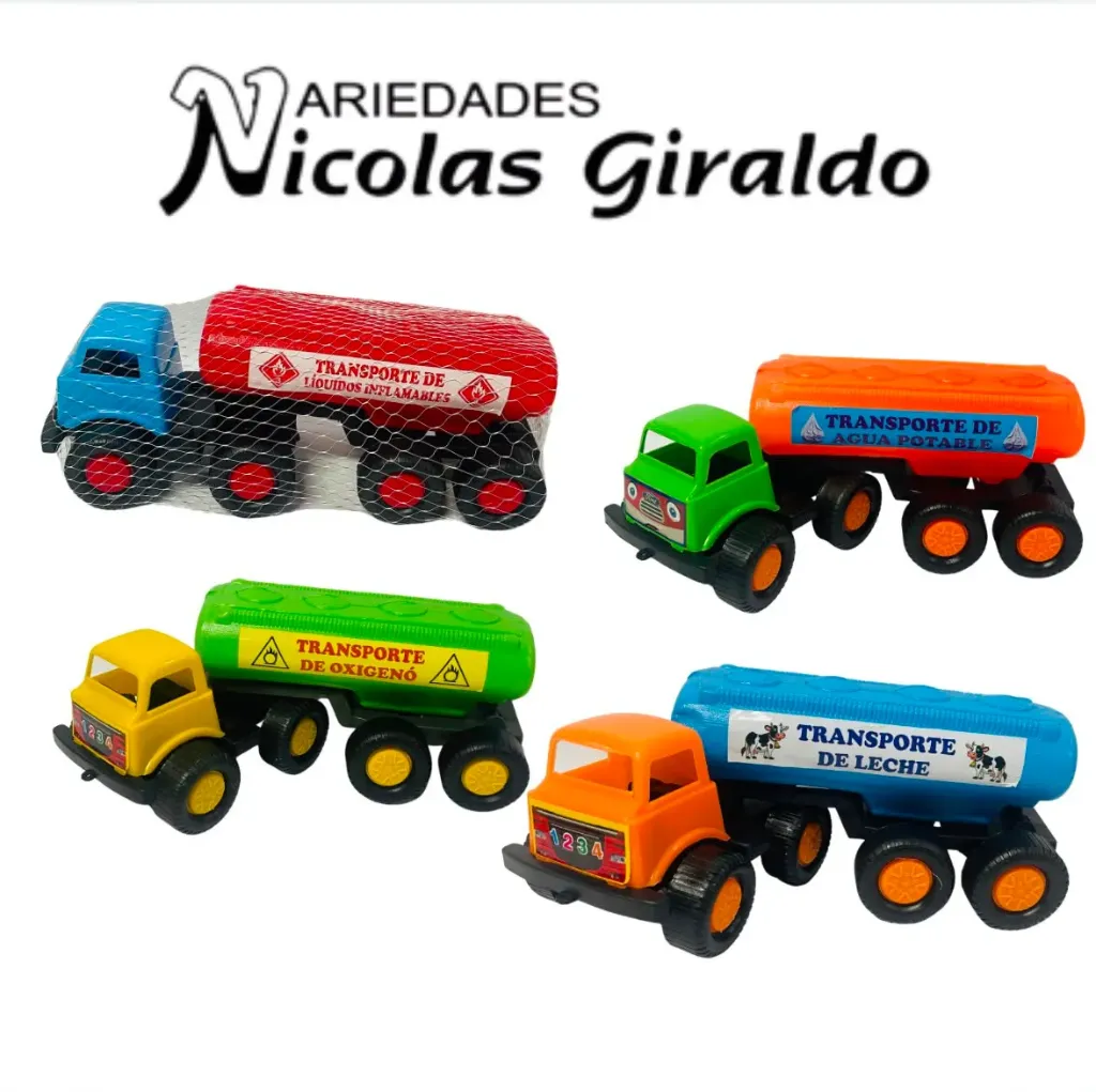 Carro tanque larga color  