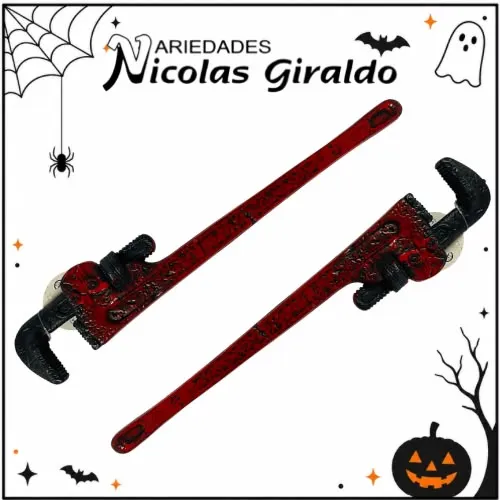 Llave tubo plástico Halloween 