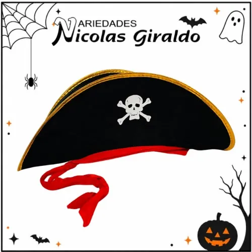 [YN-134] Gorro pirata Halloween 