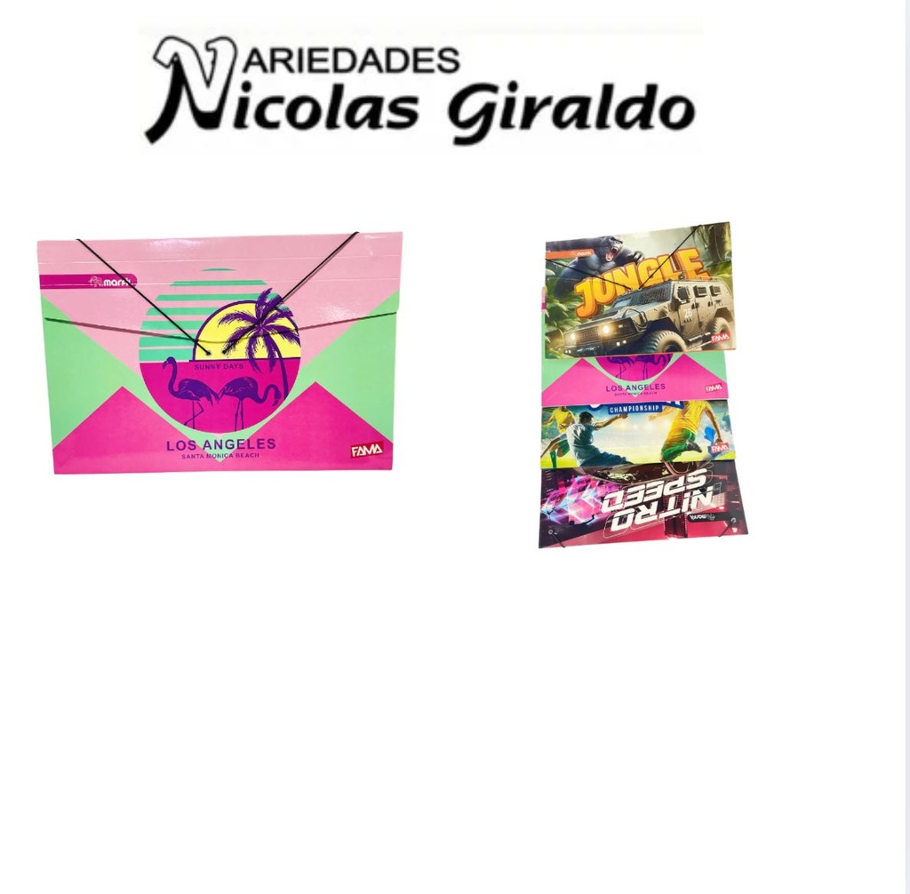 [M-431001] Carpeta fuelle carton fama
