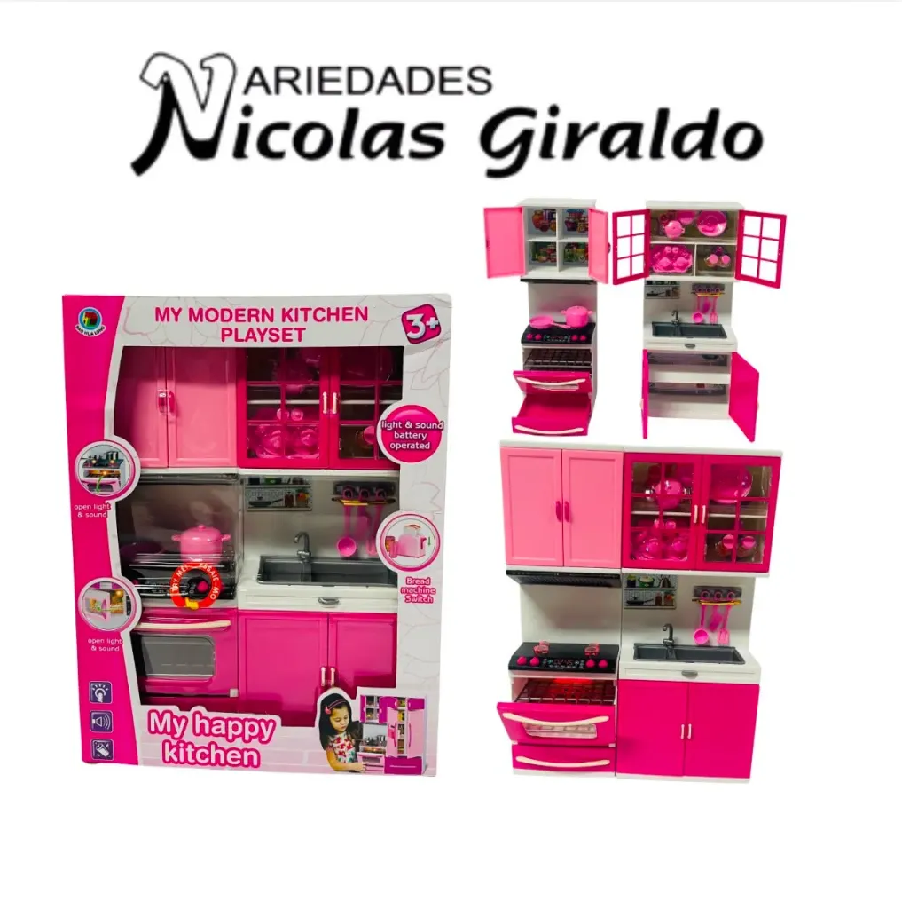 Cocina infantil grande niña 