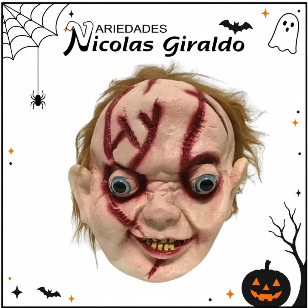 Mascara Halloween ojos 