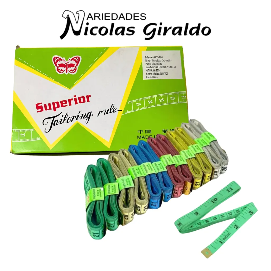 [ZM25-1346] Metro modisteria ancho caja x12