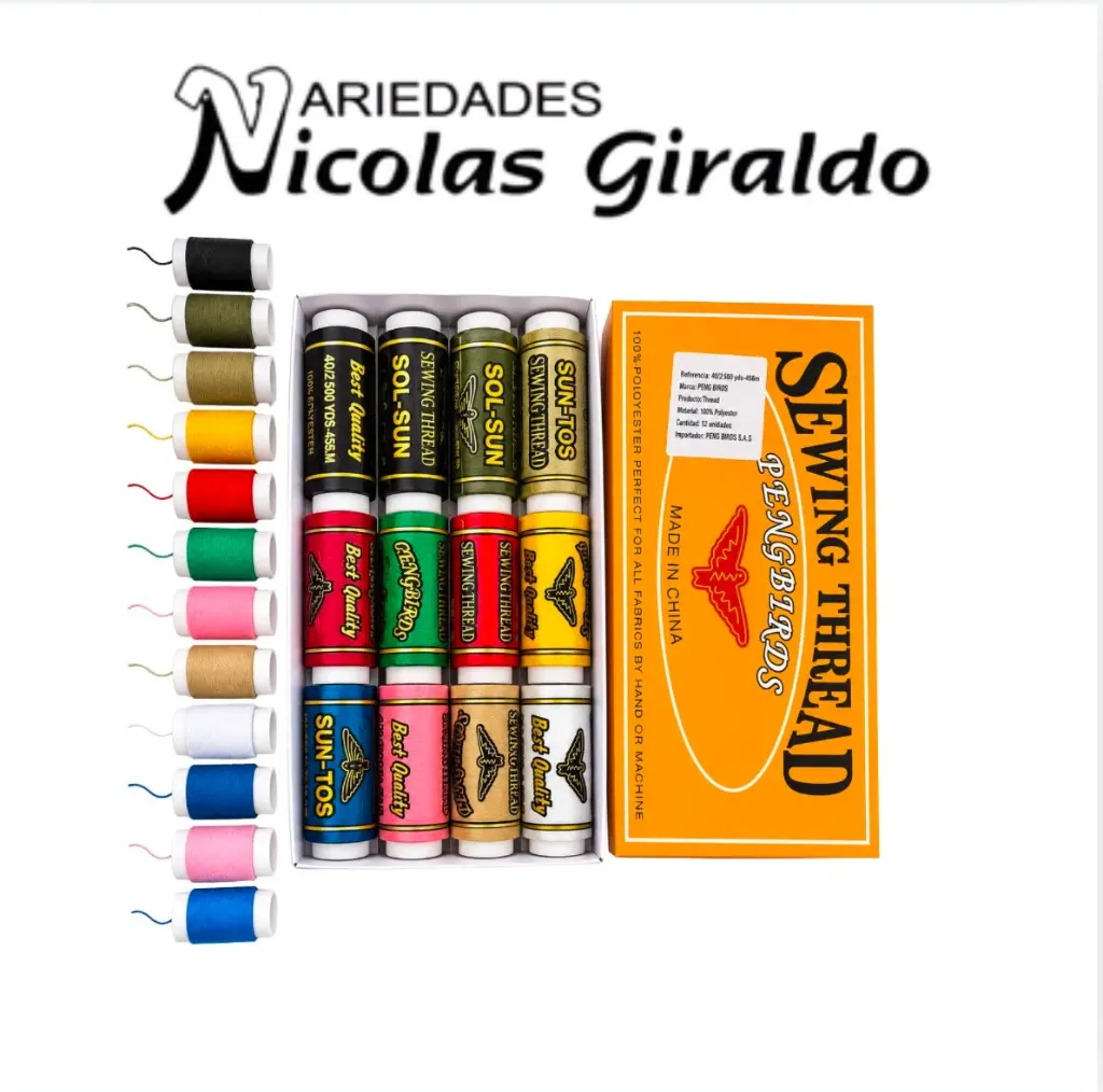 [ZM25-1348] Hilo chino color caja x12