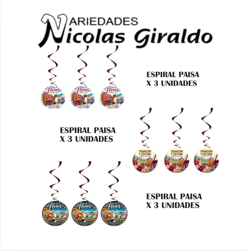Espiral paisa x3