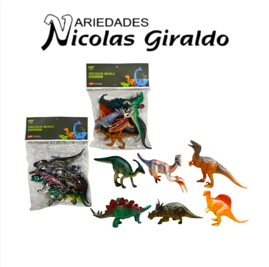 Animal dinosaurio x6 grande