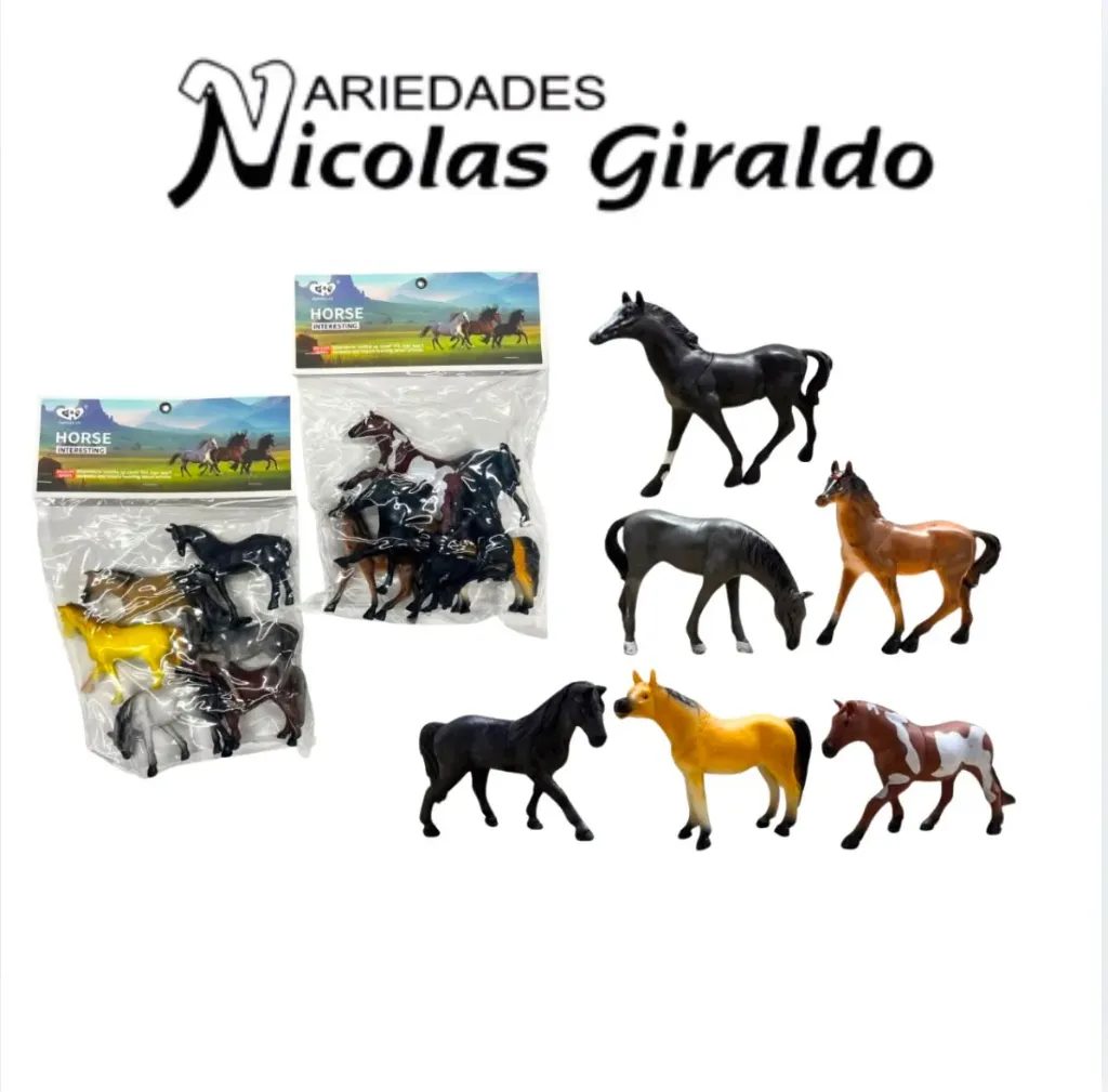 Animal caballo x6 grande