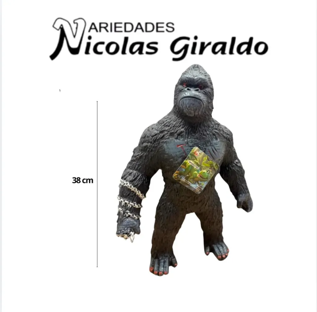 Animal gorila grande 38cm