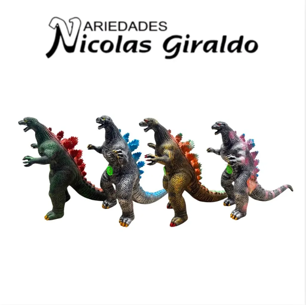 Animal godzilla grigante sonido espuma