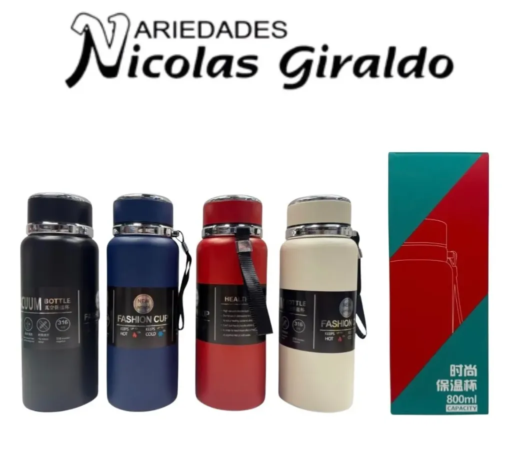 @Termo metalico fondo entero 800ml