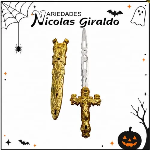 Espada antigua halloween