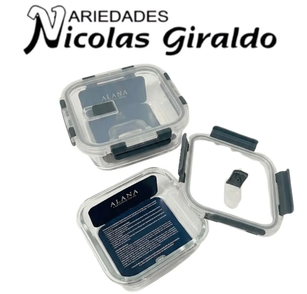 Refractaria mediana cuadrada 760ml