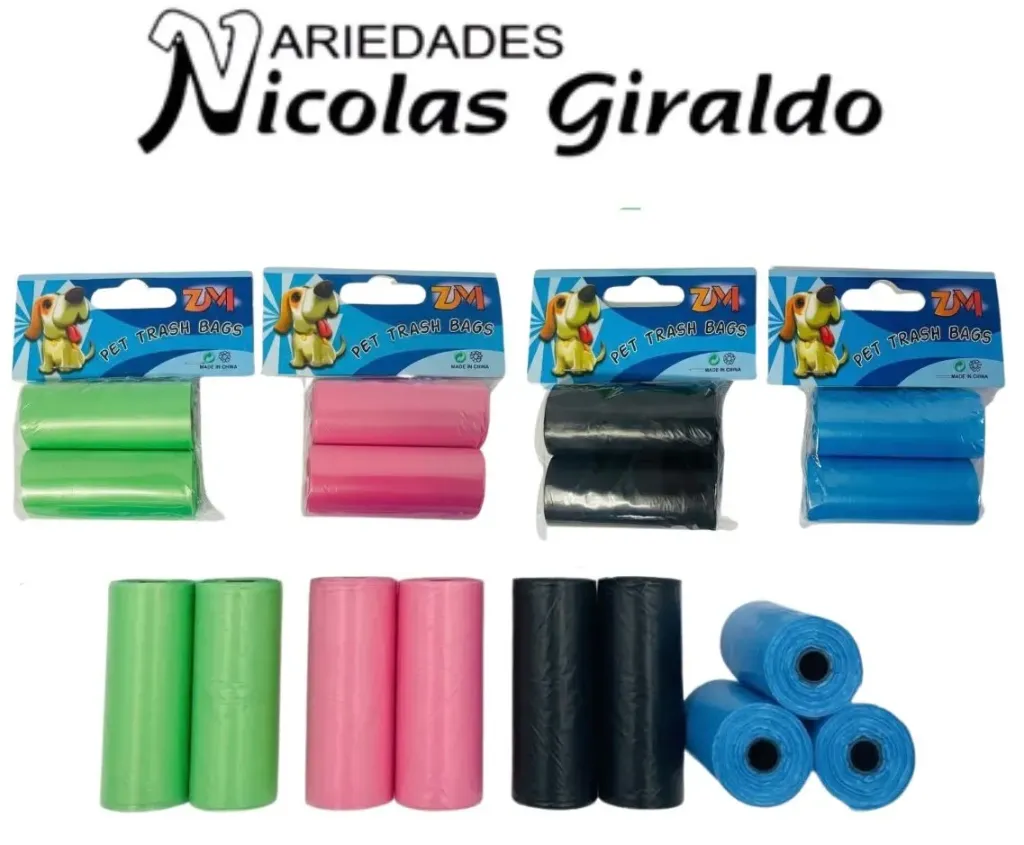 Bolsa mascota x2 pqt x12