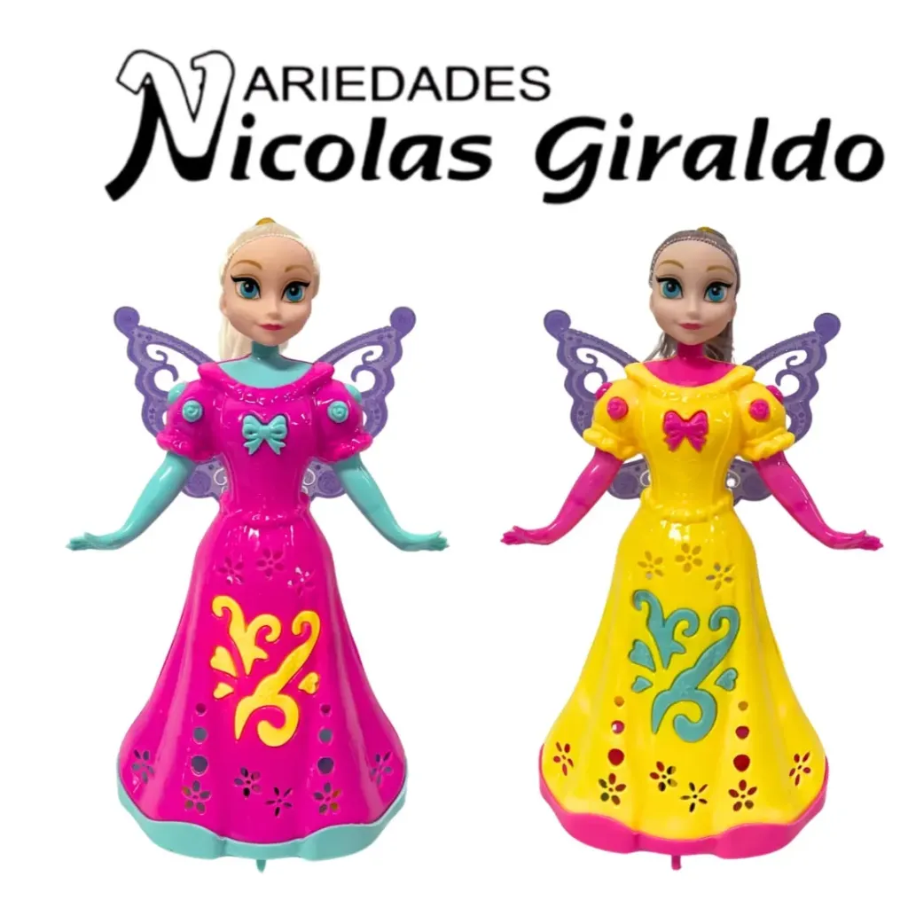 Muñeca bailarina cuerda