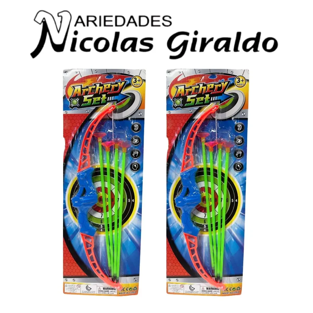 Arco lanza flechas carton