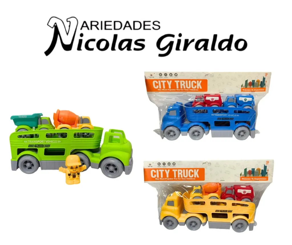 Carro constructor niñera fino
