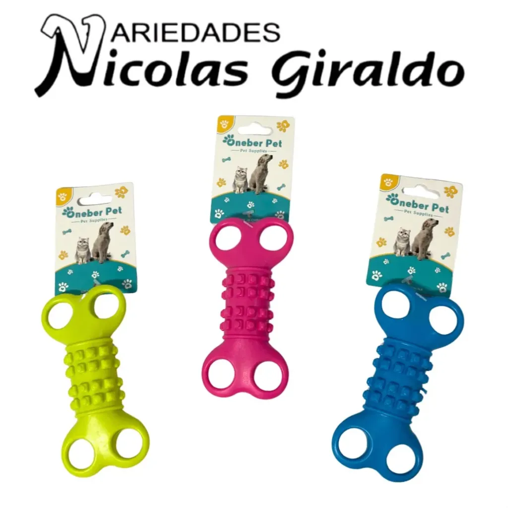 Juguete mascota hueso macizo
