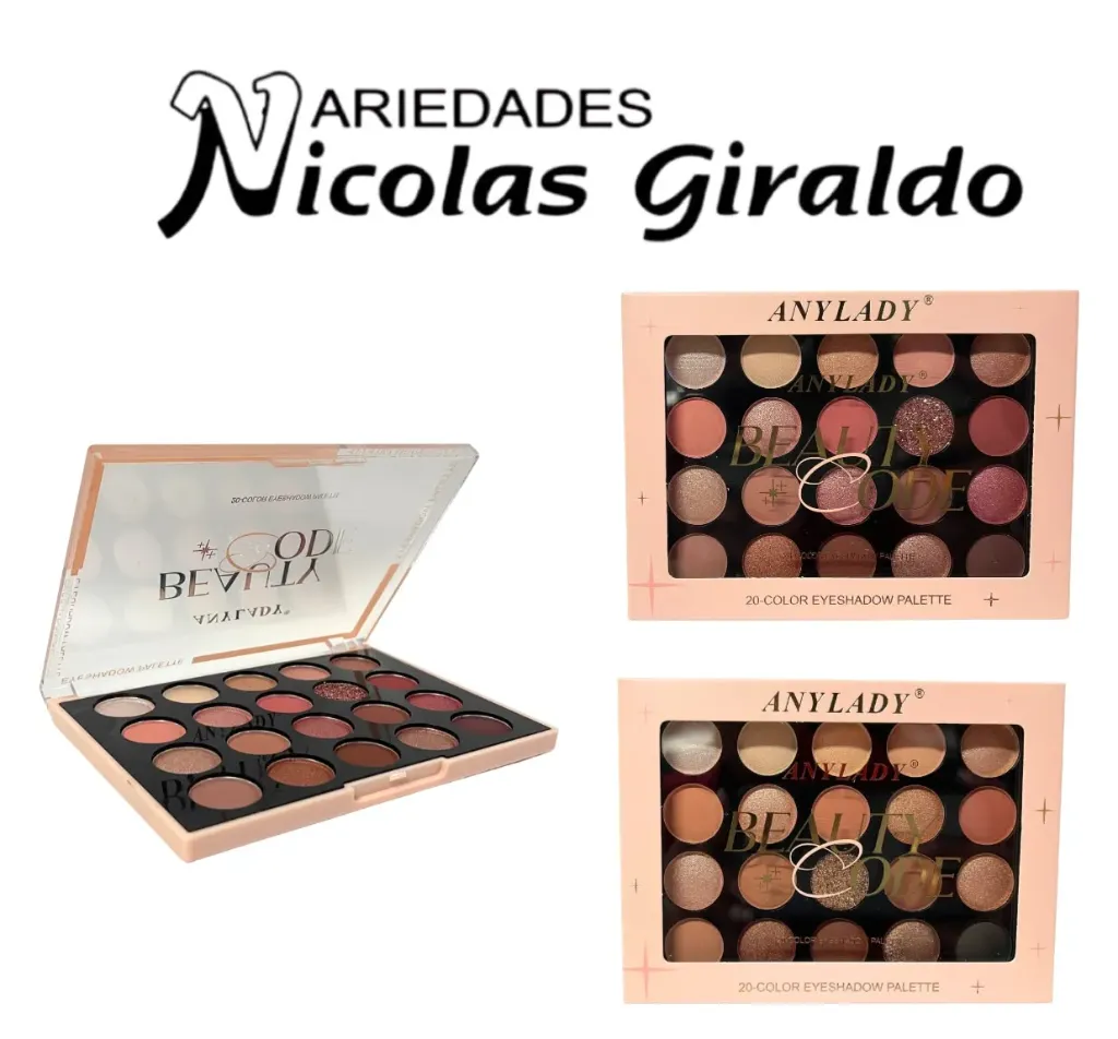 Sombra dama palette 20 tonos (AN1604)