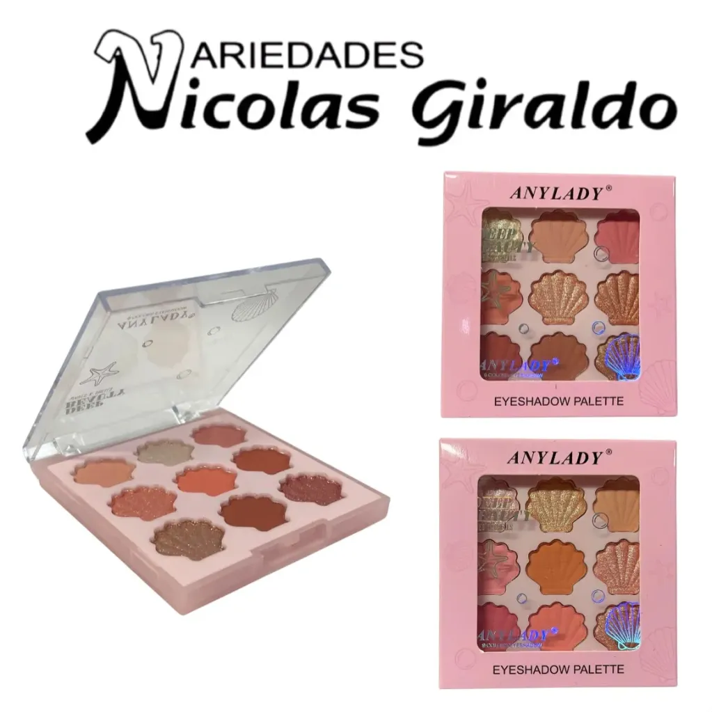 Sombra dama palette 9 tonos (AN1626)