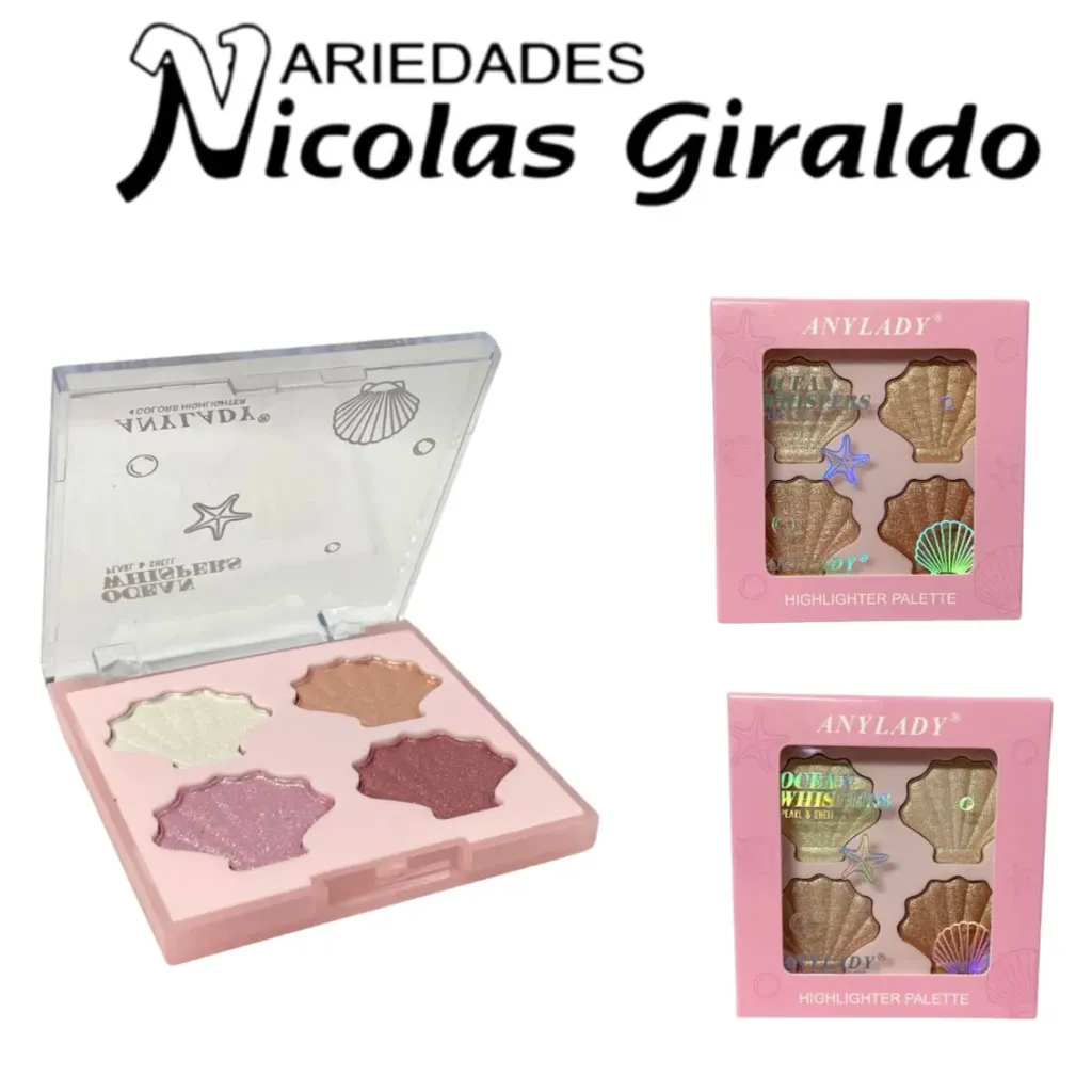 Sombra dama palette 4 tonos (AN8921)