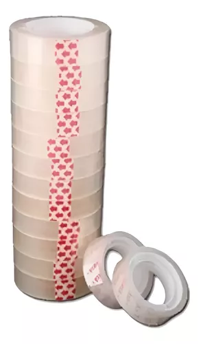 Cinta escolar tubo mediana x12