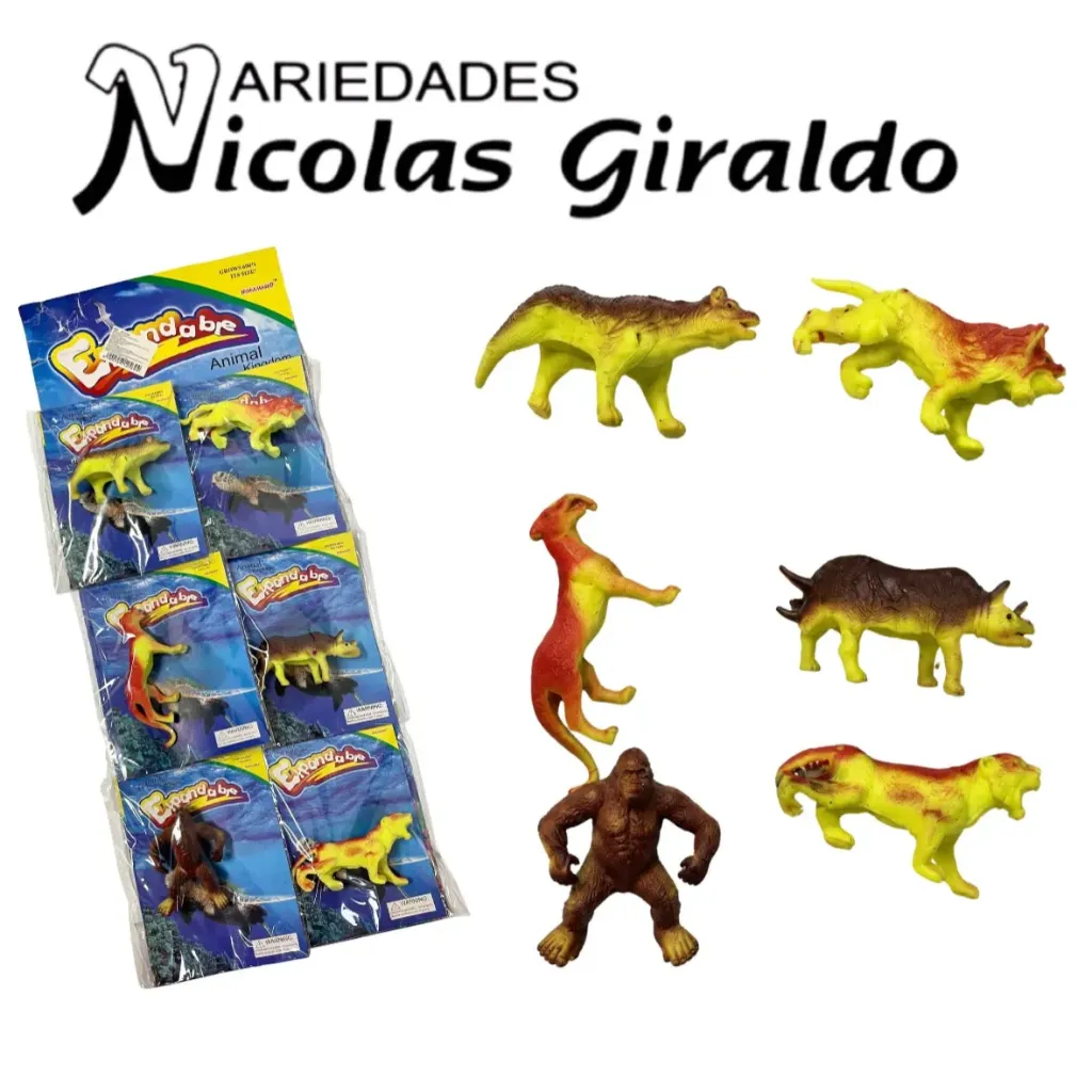 [SE12569] Animal crece en el agua salvaje grande x6