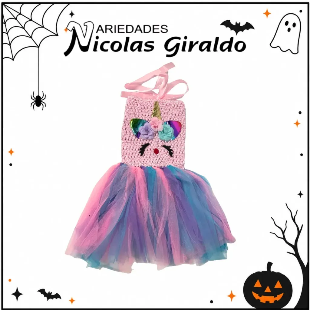 Tutu vestido unicornio