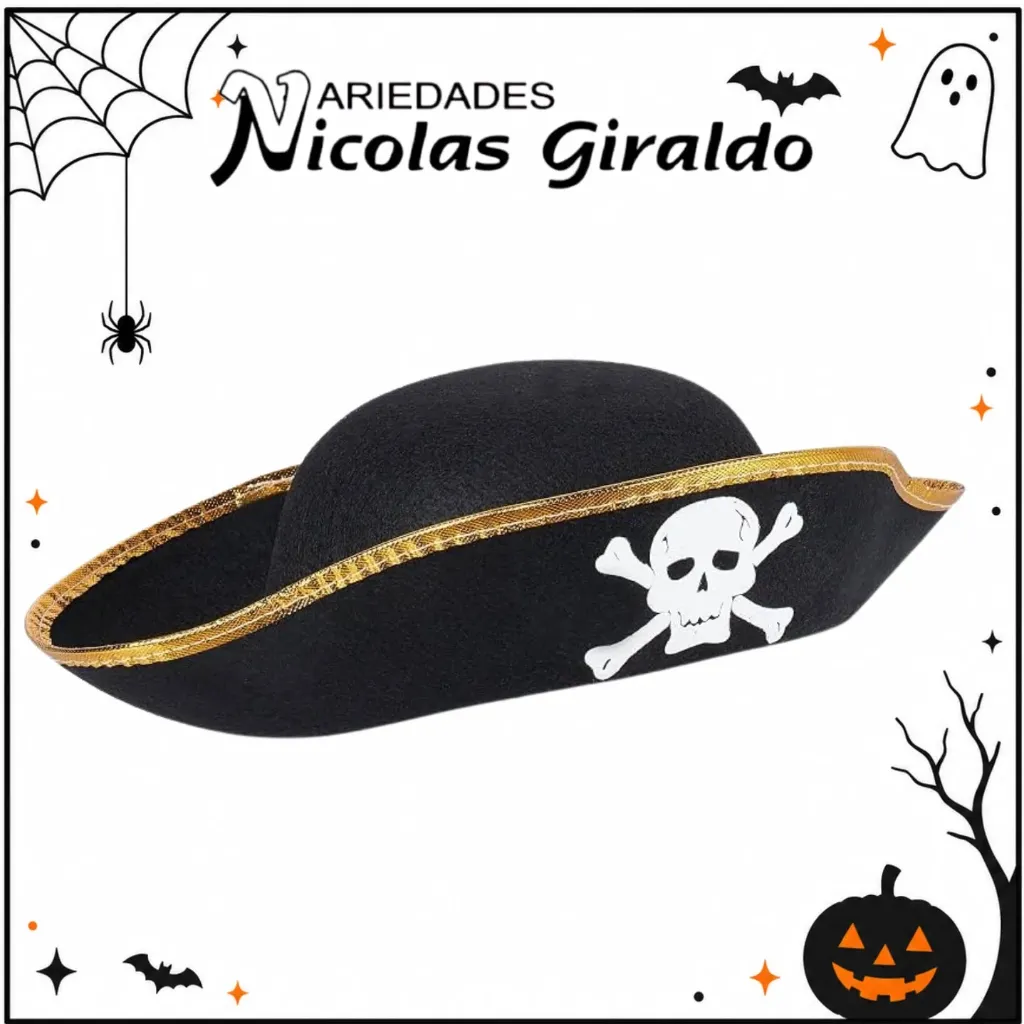 Sombrero niño pirata halloween