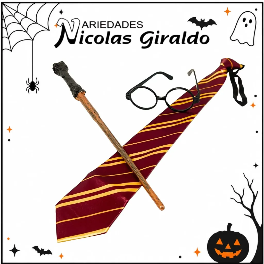 Accesorios set Harry poter Halloween