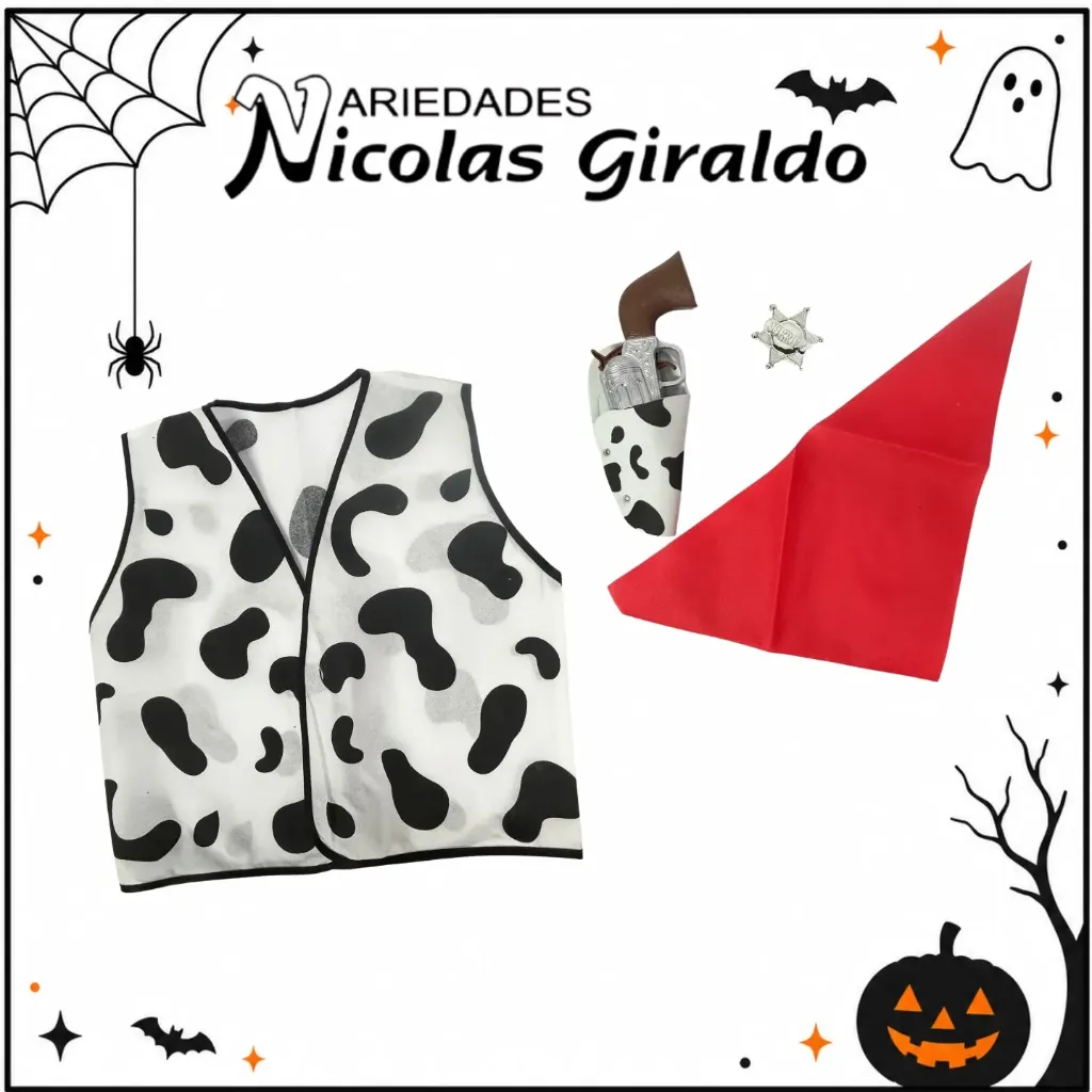 Disfraz niño vaquero halloween