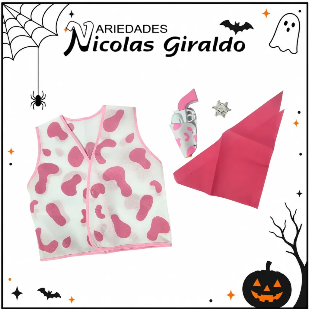 Disfraz niña vaquera halloween
