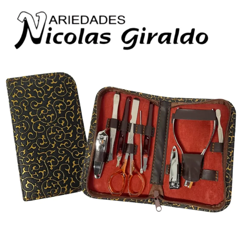 Manicure cartera mediano x10 piezas