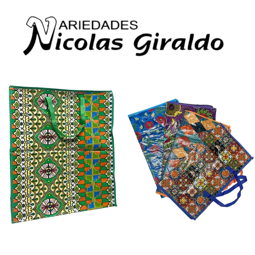 Bolsa fibra sencilla extra grande 60x70