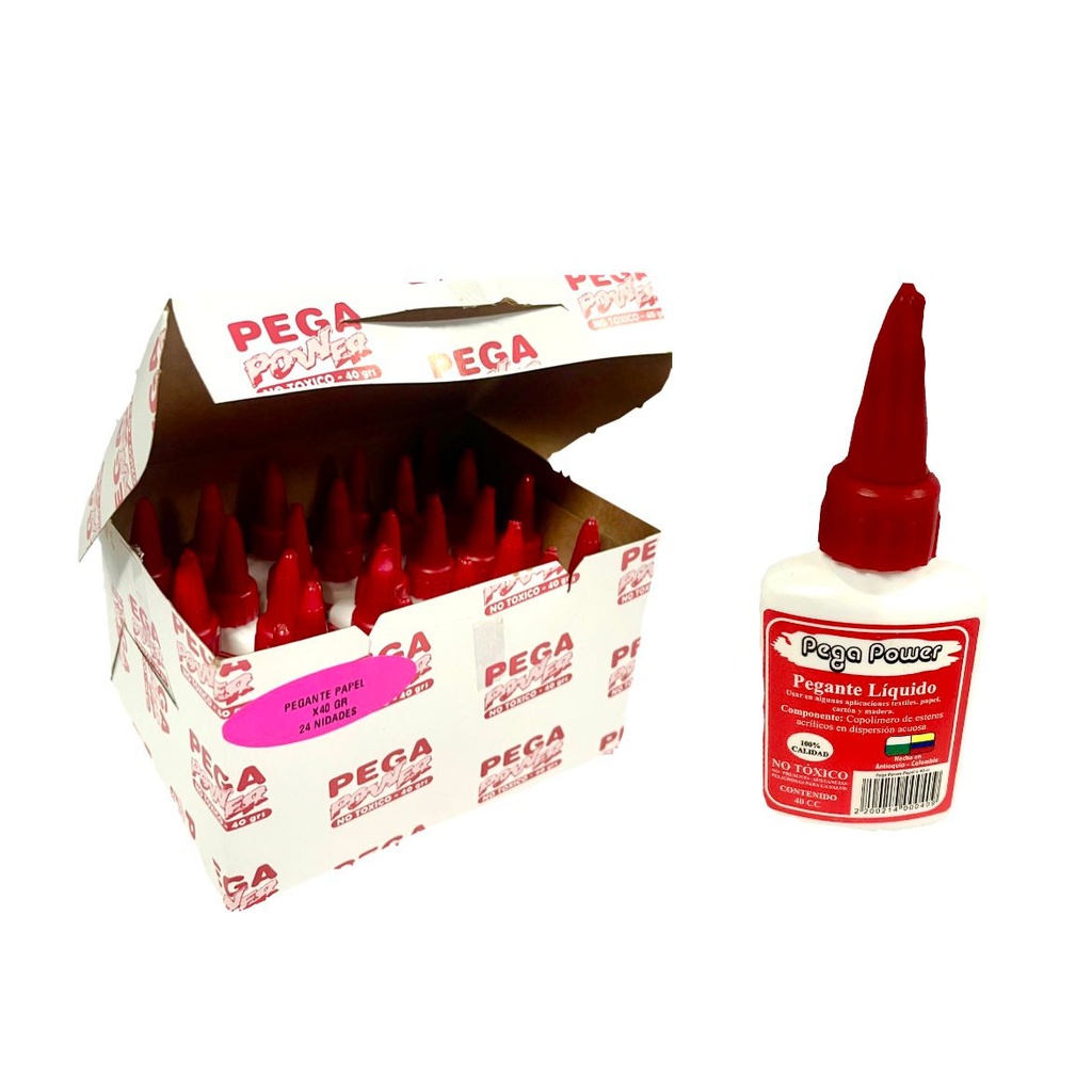 Colbon power color x 40 gramos caja x24