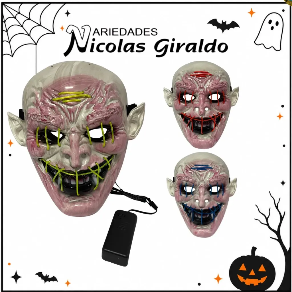 [IF3008] Mascara monstruo con luz halloween