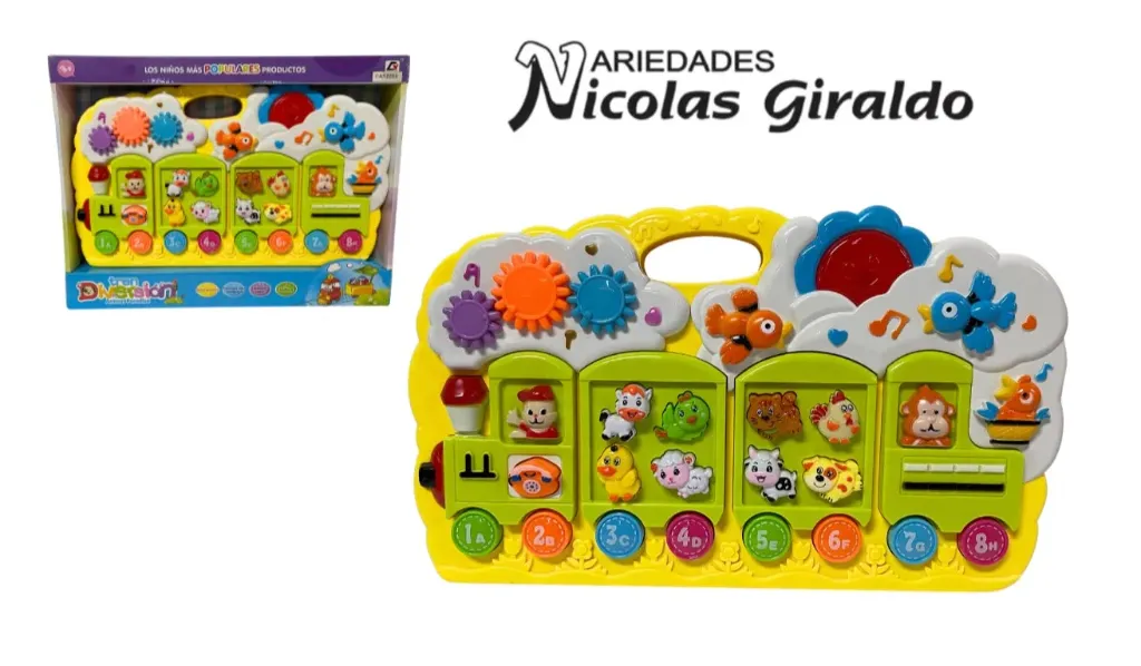 Piano infantil grande en caja