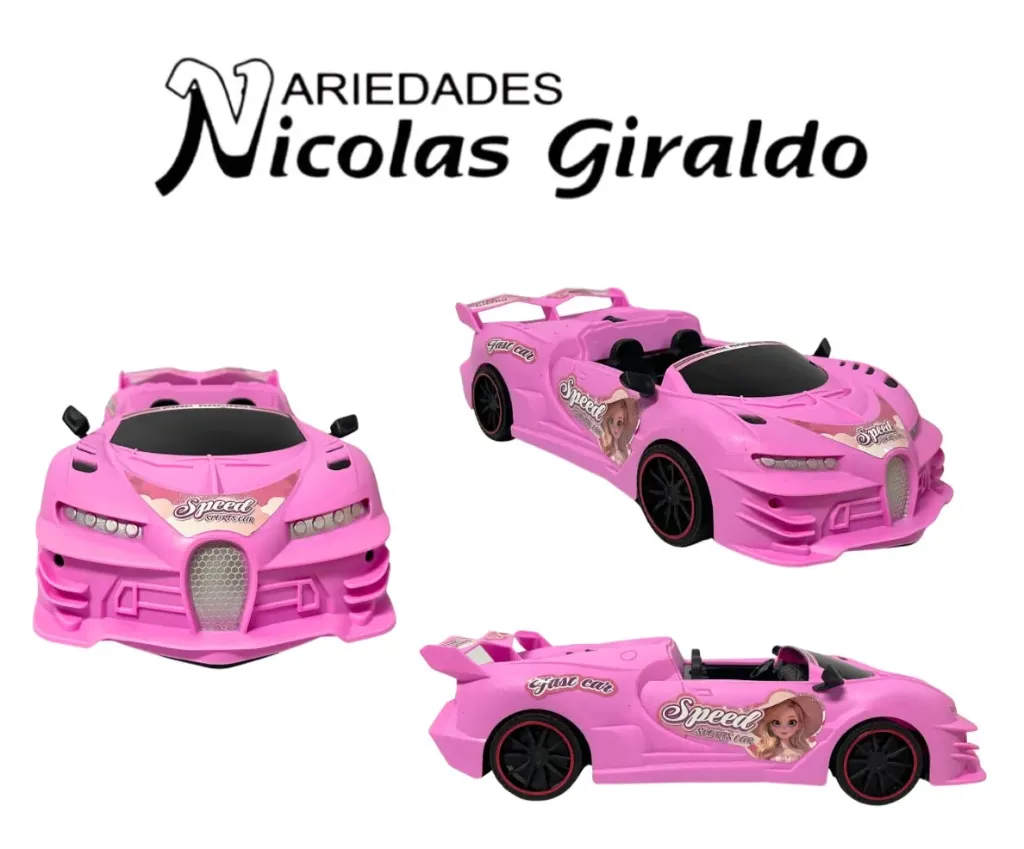 Carro deportivo convertible niña