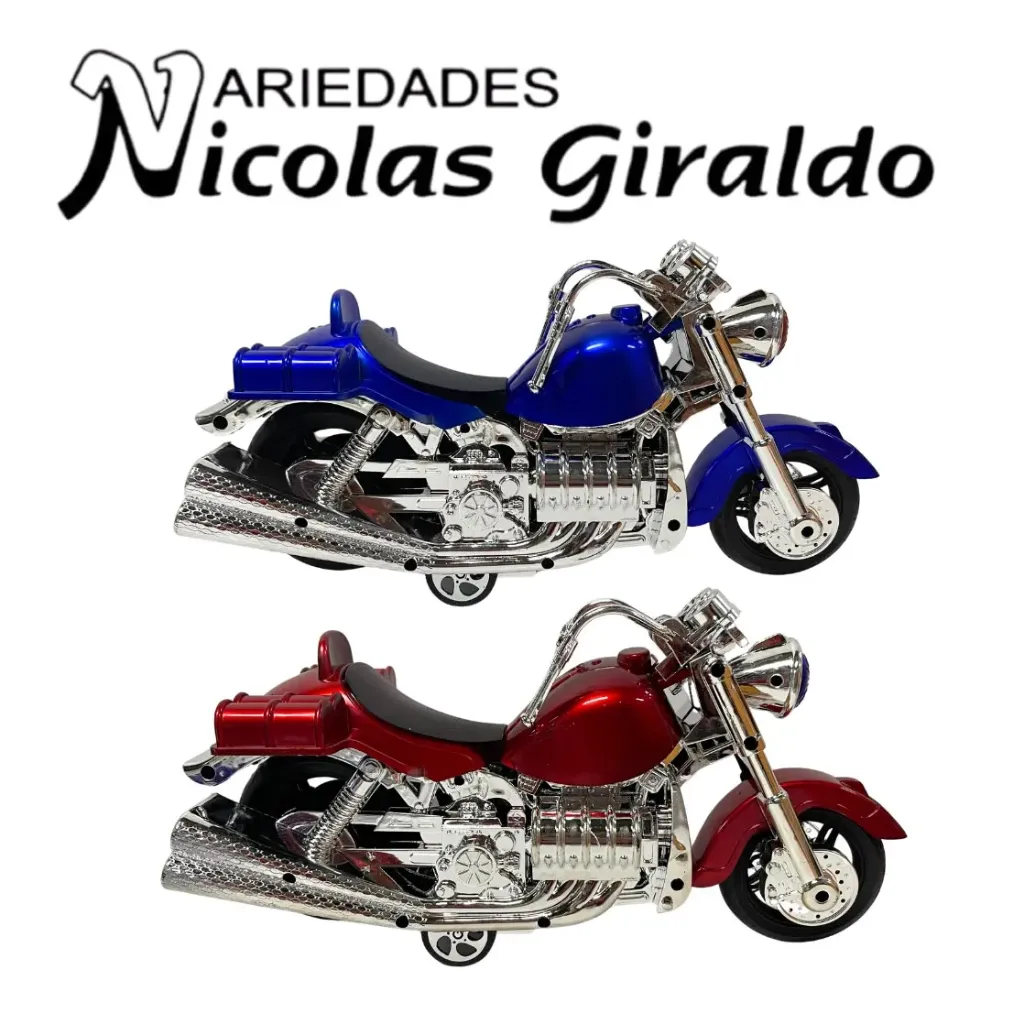 Moto harley gigante en bolsa