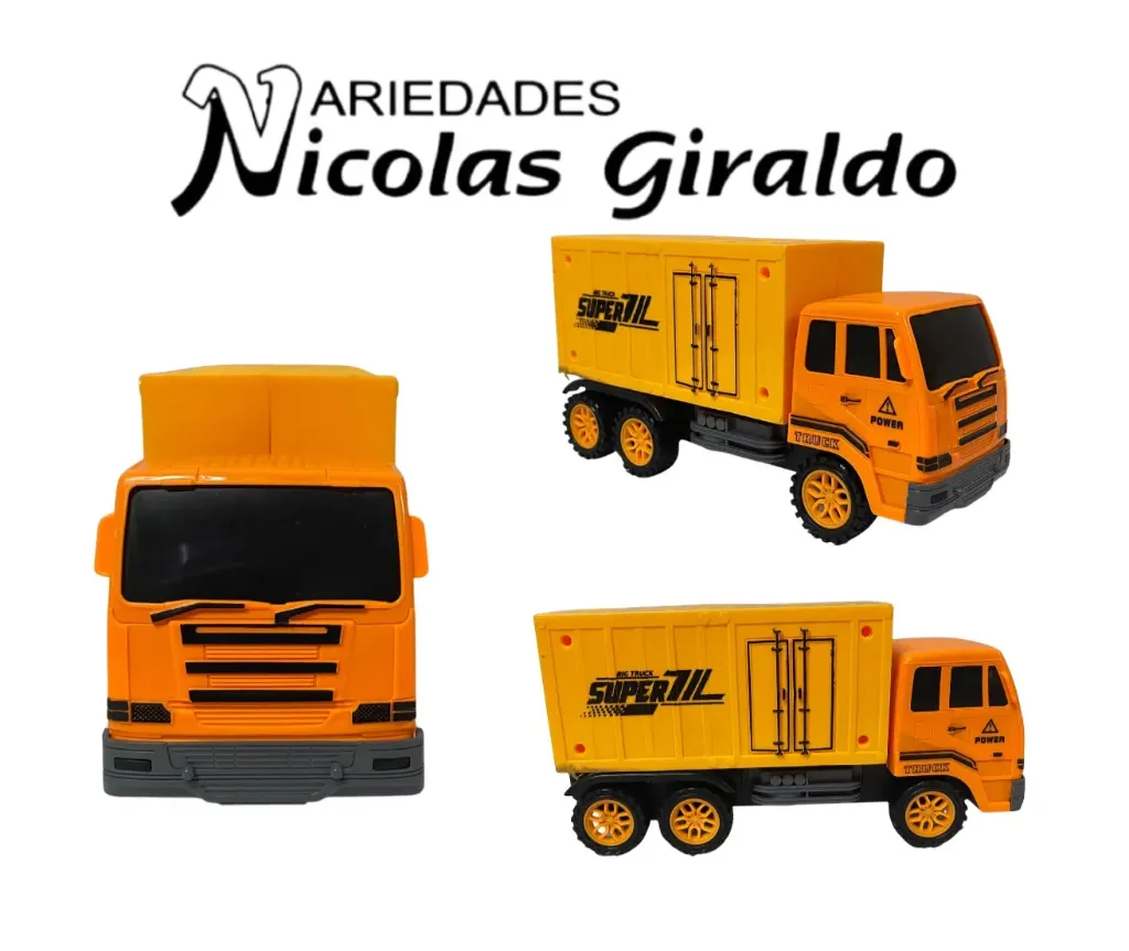 Carro constructor camion grande