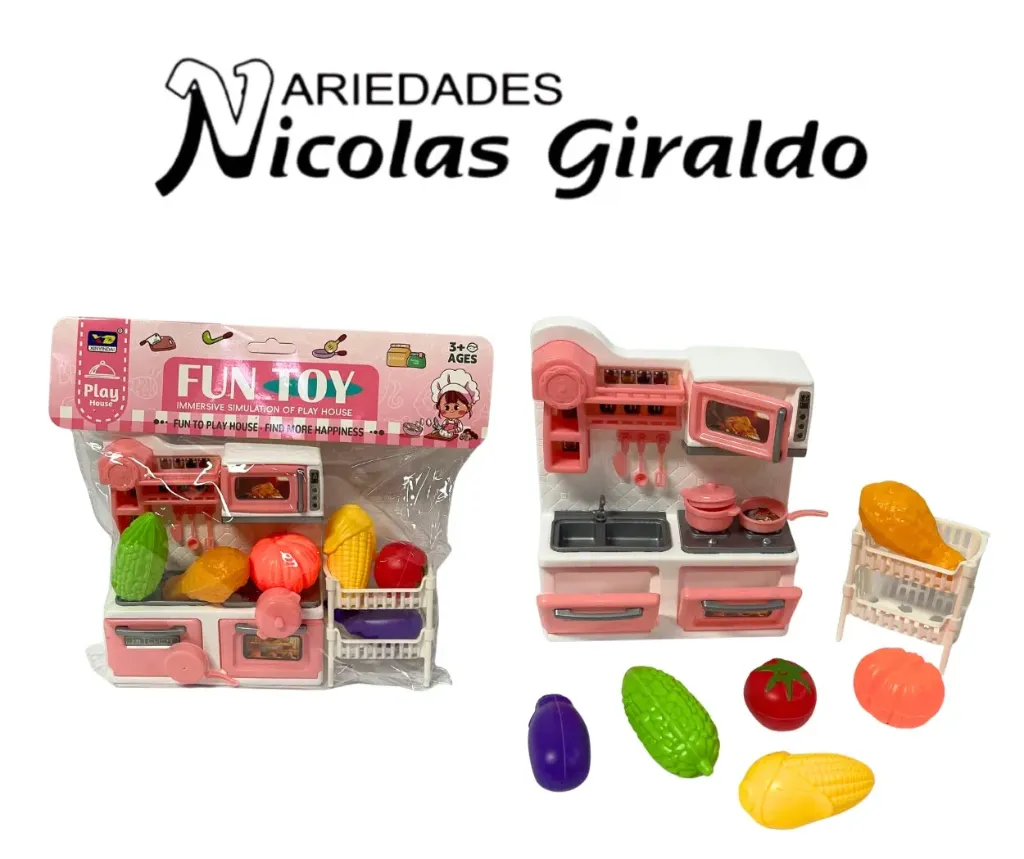 Set cosina verdura con accesorios