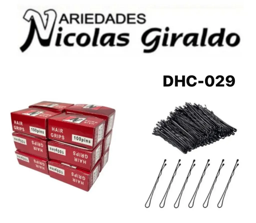 [DHC-029] Gancho body pins caja roja paquete x12