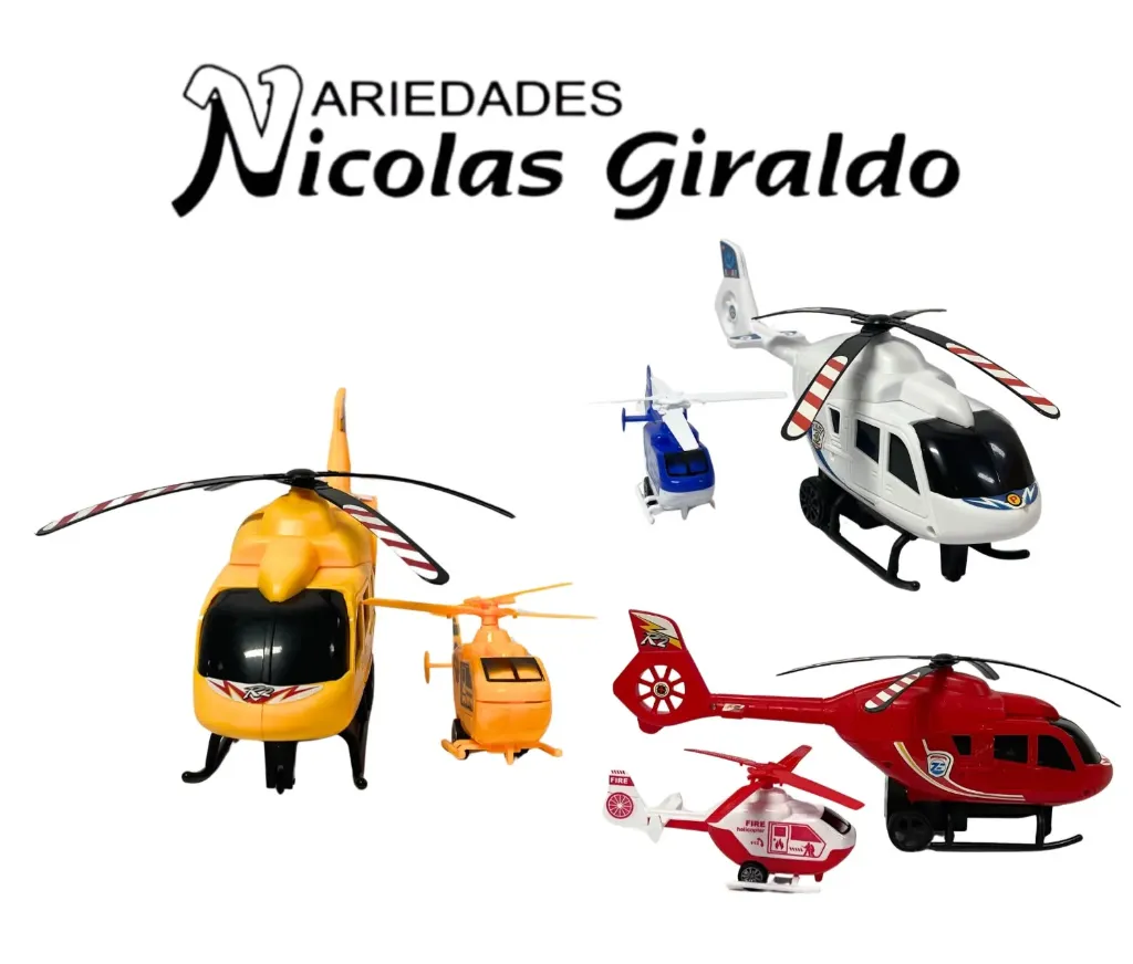 Helicoptero impulso bolsa grande