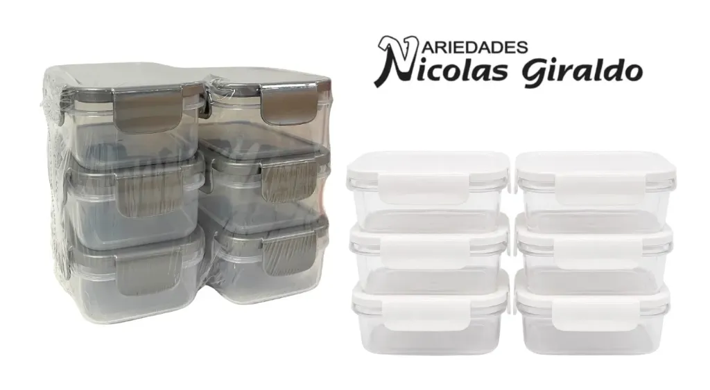 Coca recipiente hogar xs paquete x6 beed